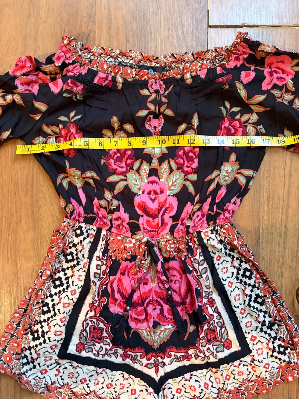 Vtg 90s Angie floral romper - Picture 8 of 14